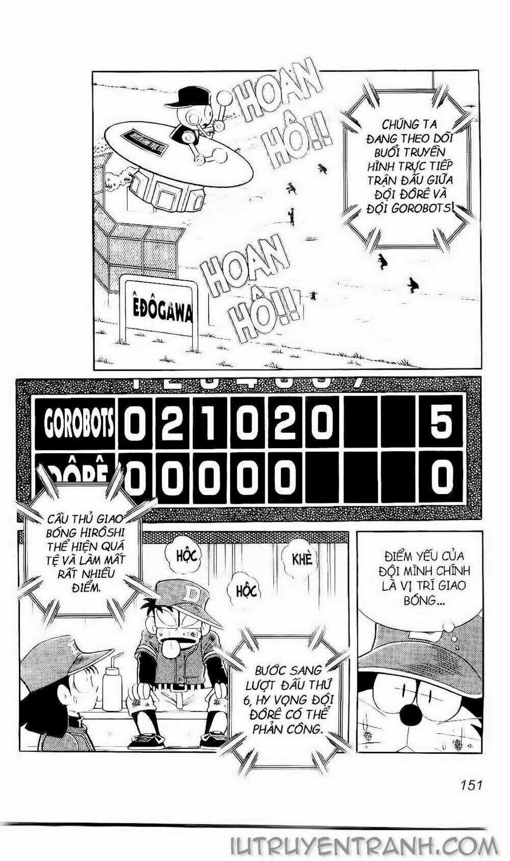Doraemon Bóng Chày Chapter 92 trang 10