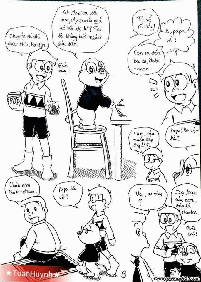 Doraemon Fan-made : Nobita và cuộc phiêu lưu đến hòn đảo bị mất Chapter 1 trang 10