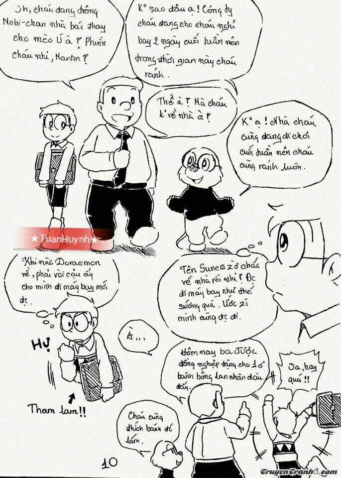 Doraemon Fan-made : Nobita và cuộc phiêu lưu đến hòn đảo bị mất Chapter 1 trang 11