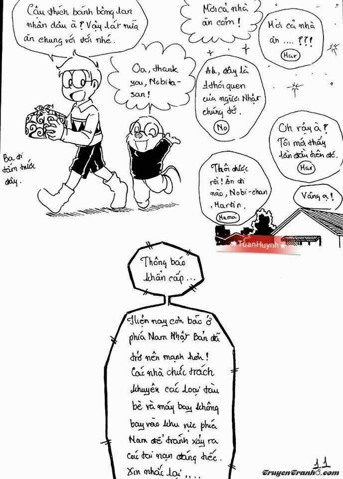 Doraemon Fan-made : Nobita và cuộc phiêu lưu đến hòn đảo bị mất Chapter 1 trang 12