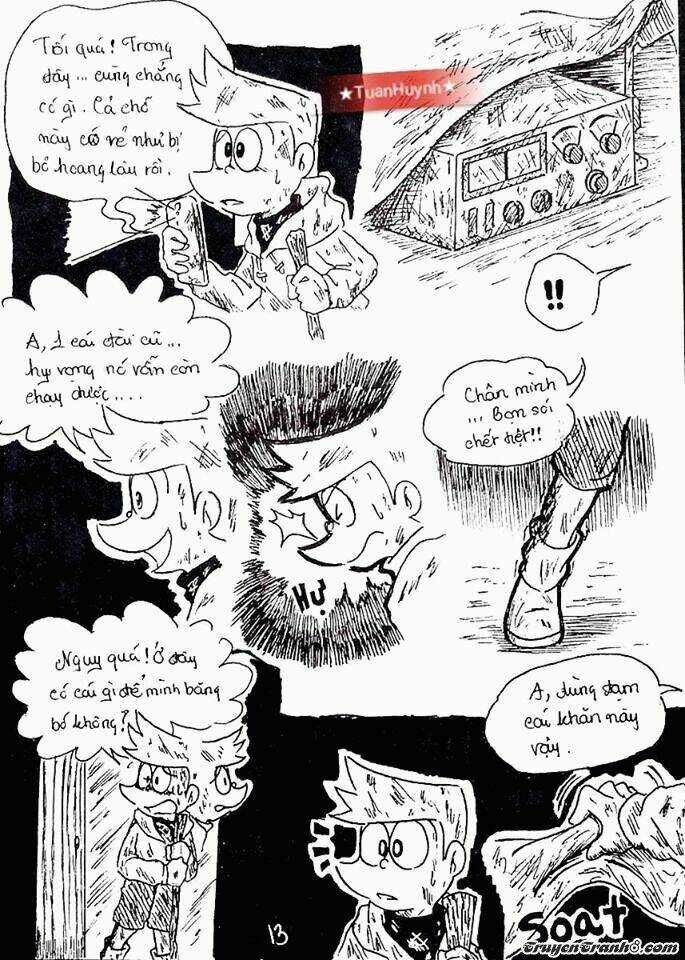 Doraemon Fan-made : Nobita và cuộc phiêu lưu đến hòn đảo bị mất Chapter 1 trang 14