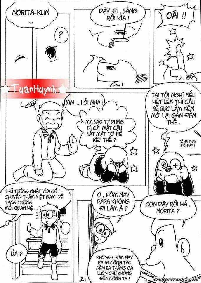 Doraemon Fan-made : Nobita và cuộc phiêu lưu đến hòn đảo bị mất Chapter 1 trang 22