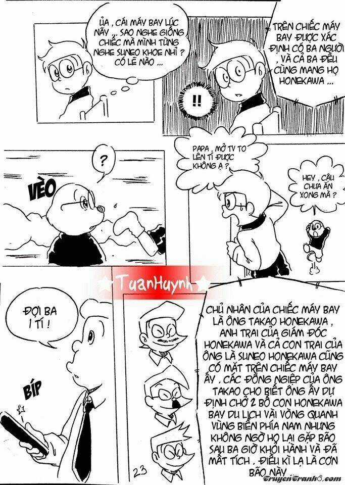 Doraemon Fan-made : Nobita và cuộc phiêu lưu đến hòn đảo bị mất Chapter 1 trang 24