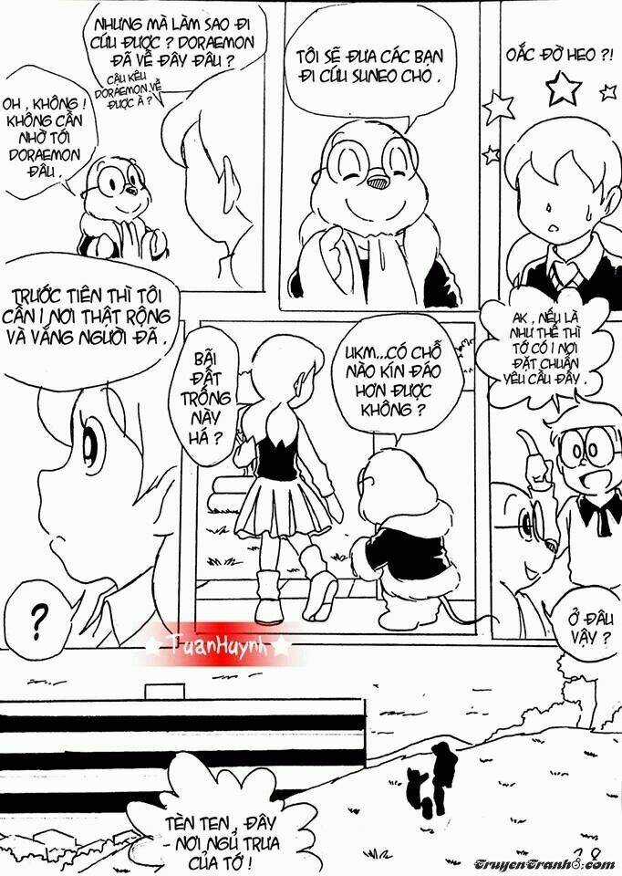 Doraemon Fan-made : Nobita và cuộc phiêu lưu đến hòn đảo bị mất Chapter 1 trang 29