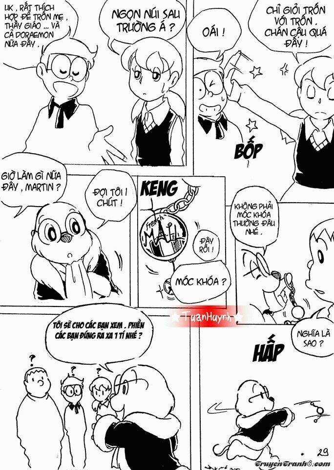 Doraemon Fan-made : Nobita và cuộc phiêu lưu đến hòn đảo bị mất Chapter 1 trang 30