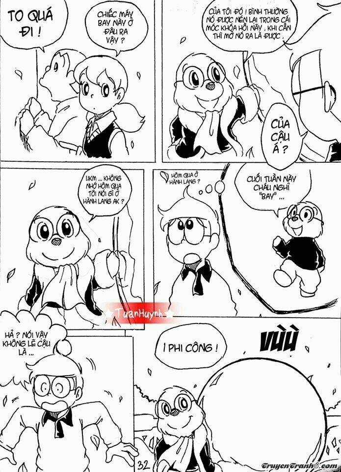 Doraemon Fan-made : Nobita và cuộc phiêu lưu đến hòn đảo bị mất Chapter 1 trang 33