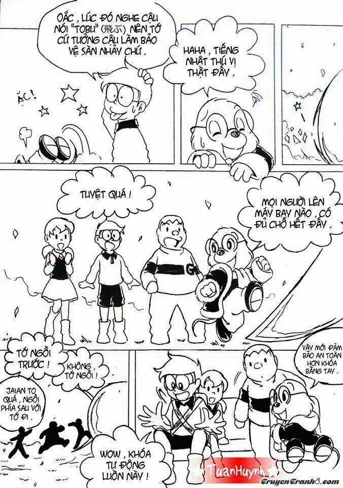 Doraemon Fan-made : Nobita và cuộc phiêu lưu đến hòn đảo bị mất Chapter 1 trang 34
