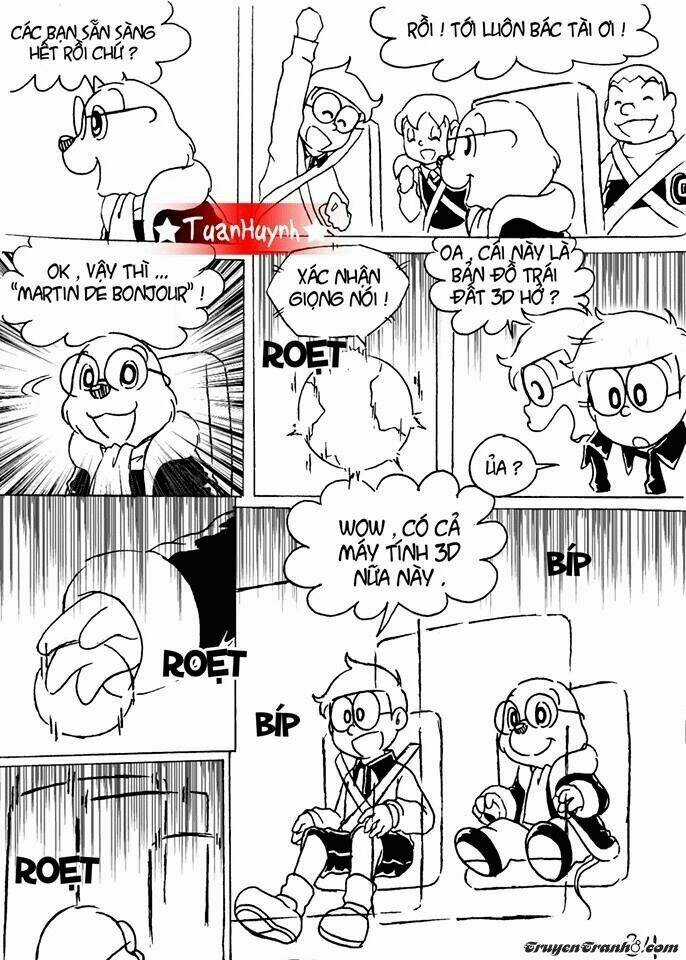 Doraemon Fan-made : Nobita và cuộc phiêu lưu đến hòn đảo bị mất Chapter 1 trang 35