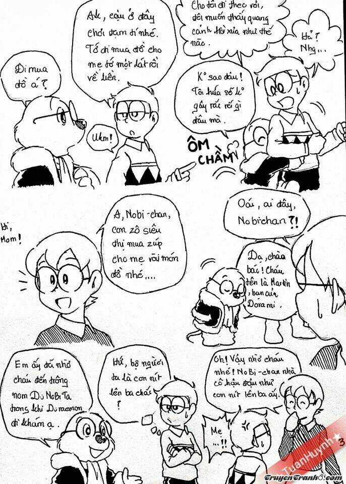 Doraemon Fan-made : Nobita và cuộc phiêu lưu đến hòn đảo bị mất Chapter 1 trang 4