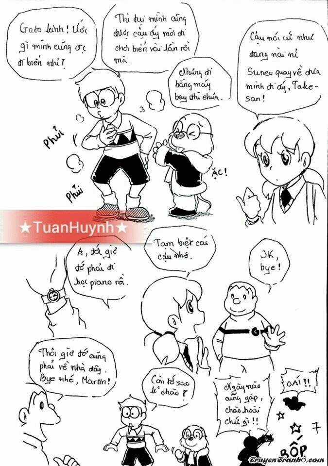 Doraemon Fan-made : Nobita và cuộc phiêu lưu đến hòn đảo bị mất Chapter 1 trang 8