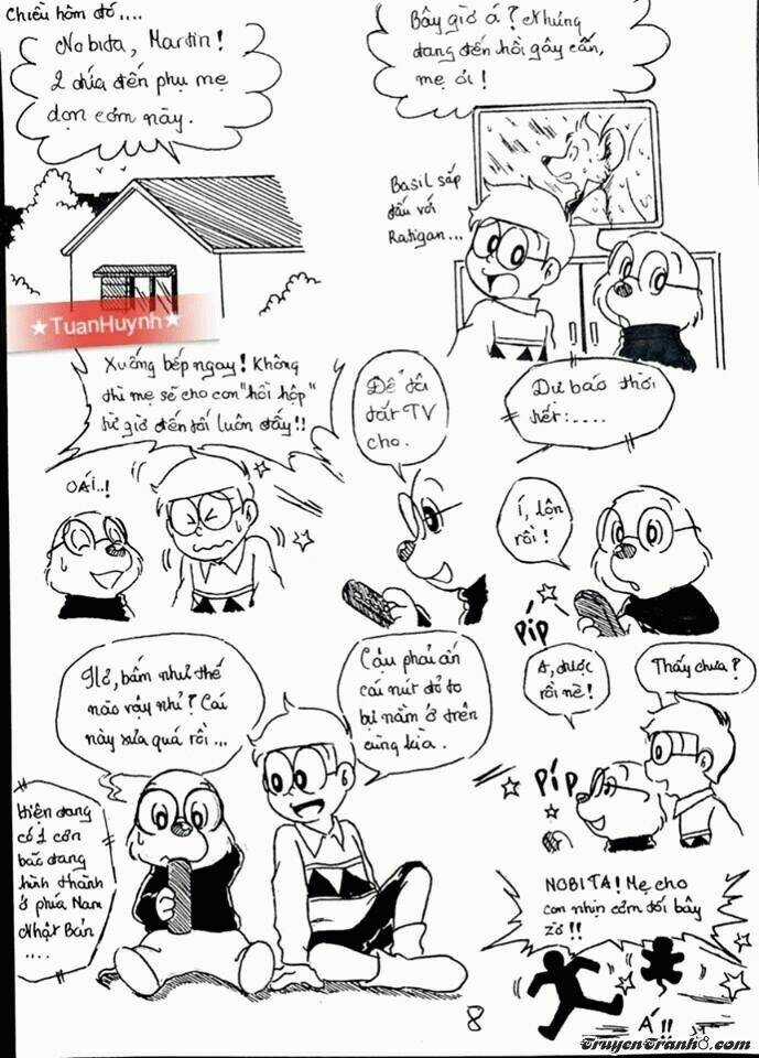 Doraemon Fan-made : Nobita và cuộc phiêu lưu đến hòn đảo bị mất Chapter 1 trang 9