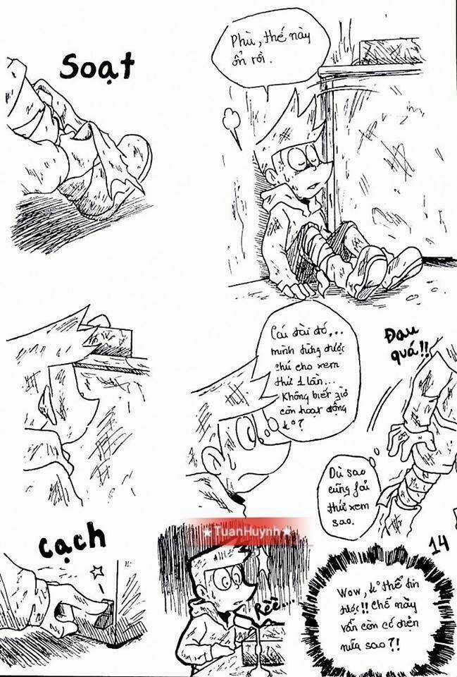 Doraemon Fan-made : Nobita và cuộc phiêu lưu đến hòn đảo bị mất Chapter 2 trang 4