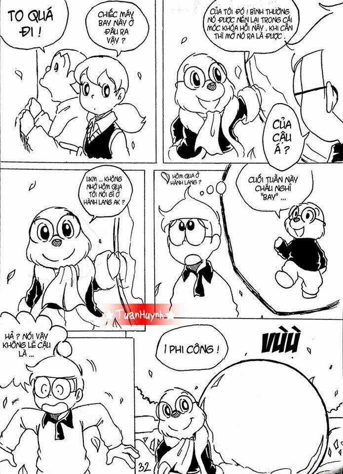 Doraemon Fan-made : Nobita và cuộc phiêu lưu đến hòn đảo bị mất Chapter 3 trang 11