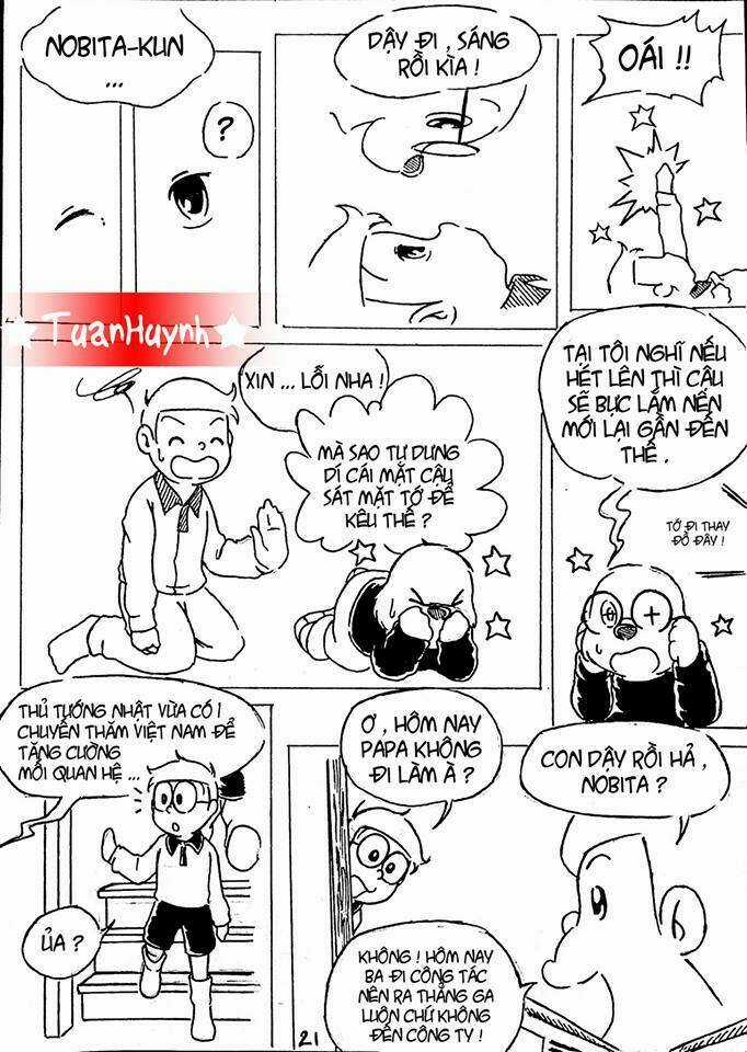 Doraemon Fan-made : Nobita và cuộc phiêu lưu đến hòn đảo bị mất Chapter 3 trang 2