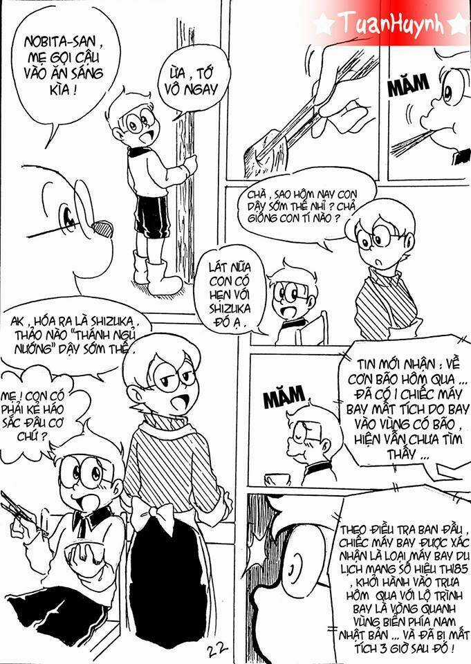 Doraemon Fan-made : Nobita và cuộc phiêu lưu đến hòn đảo bị mất Chapter 3 trang 3
