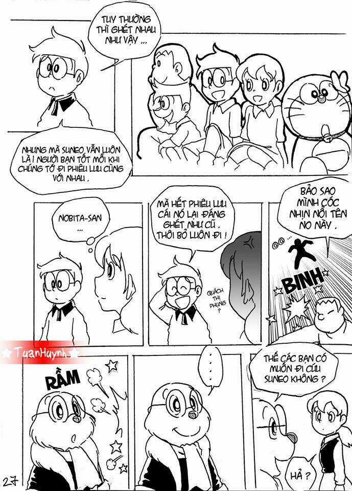Doraemon Fan-made : Nobita và cuộc phiêu lưu đến hòn đảo bị mất Chapter 3 trang 8