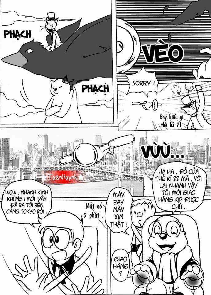 Doraemon Fan-made : Nobita và cuộc phiêu lưu đến hòn đảo bị mất Chapter 4 trang 5