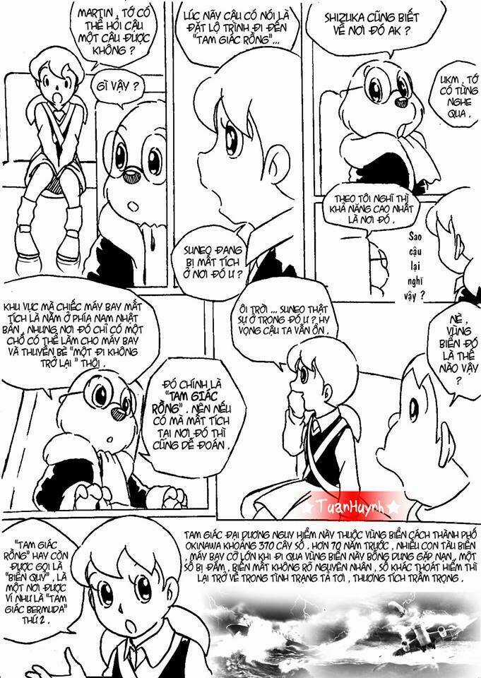 Doraemon Fan-made : Nobita và cuộc phiêu lưu đến hòn đảo bị mất Chapter 4 trang 9