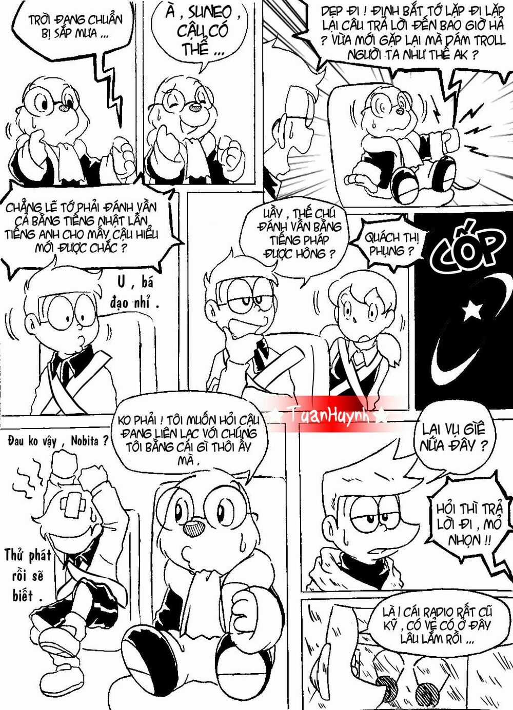 Doraemon Fan-made : Nobita và cuộc phiêu lưu đến hòn đảo bị mất Chapter 5 trang 5