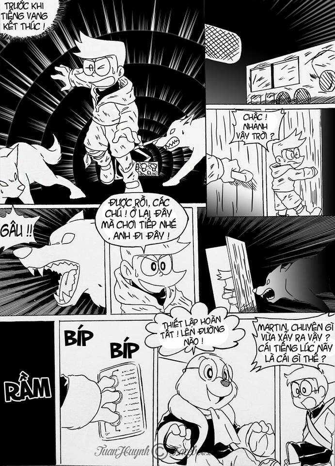 Doraemon Fan-made : Nobita và cuộc phiêu lưu đến hòn đảo bị mất Chapter 6 trang 10