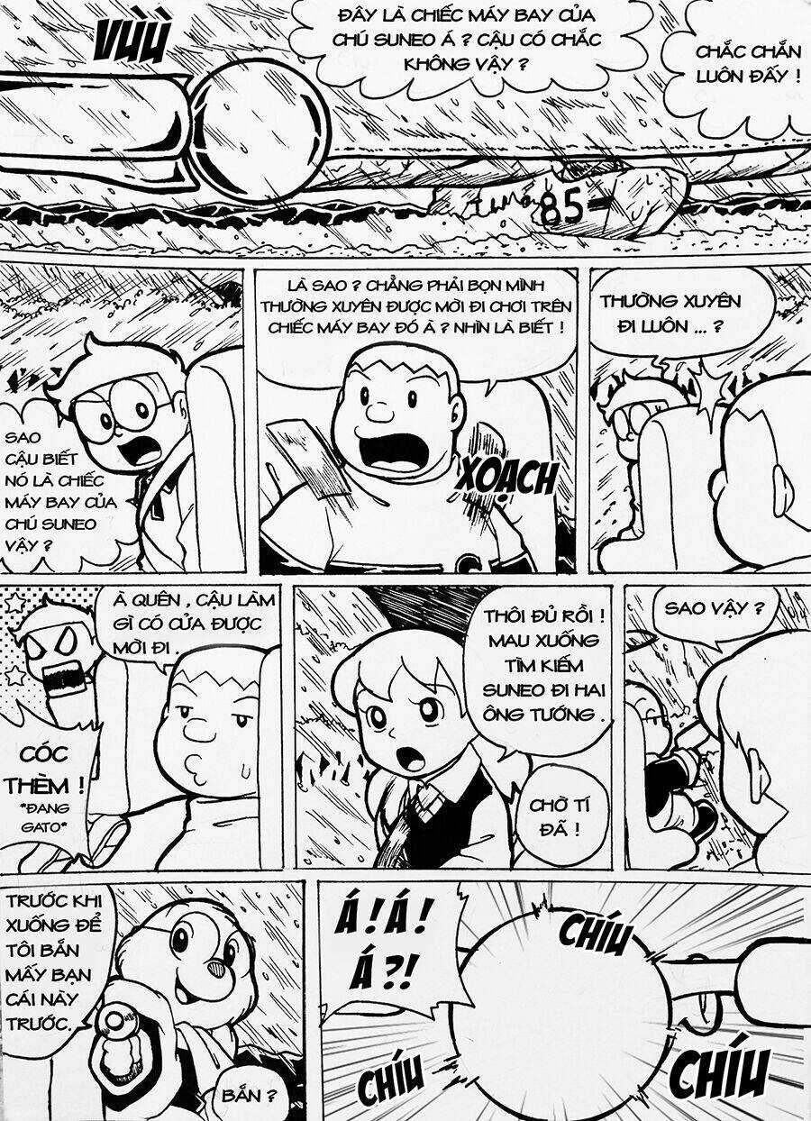 Doraemon Fan-made : Nobita và cuộc phiêu lưu đến hòn đảo bị mất Chapter 9 trang 2