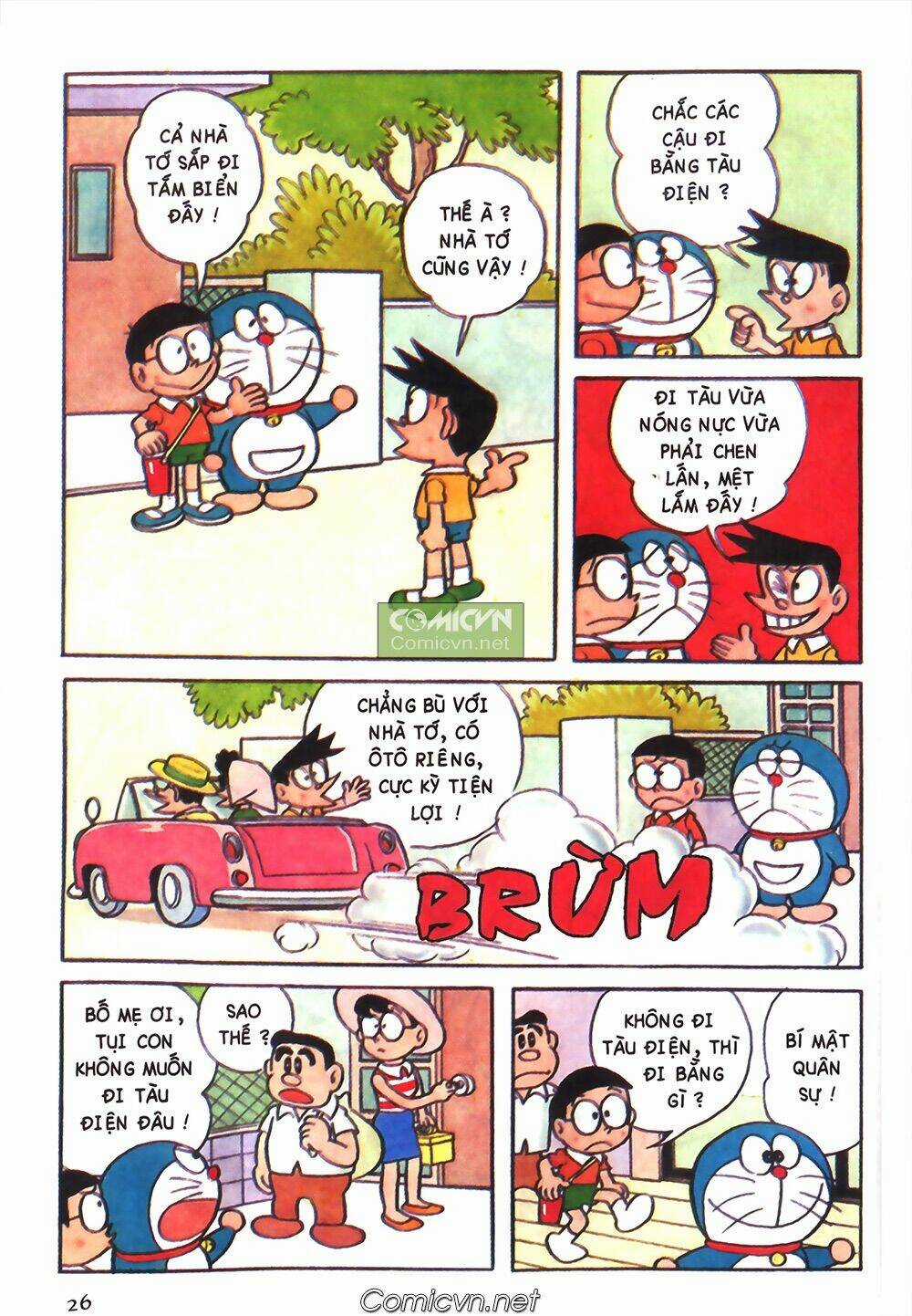 Doraemon màu Chapter 106 trang 1