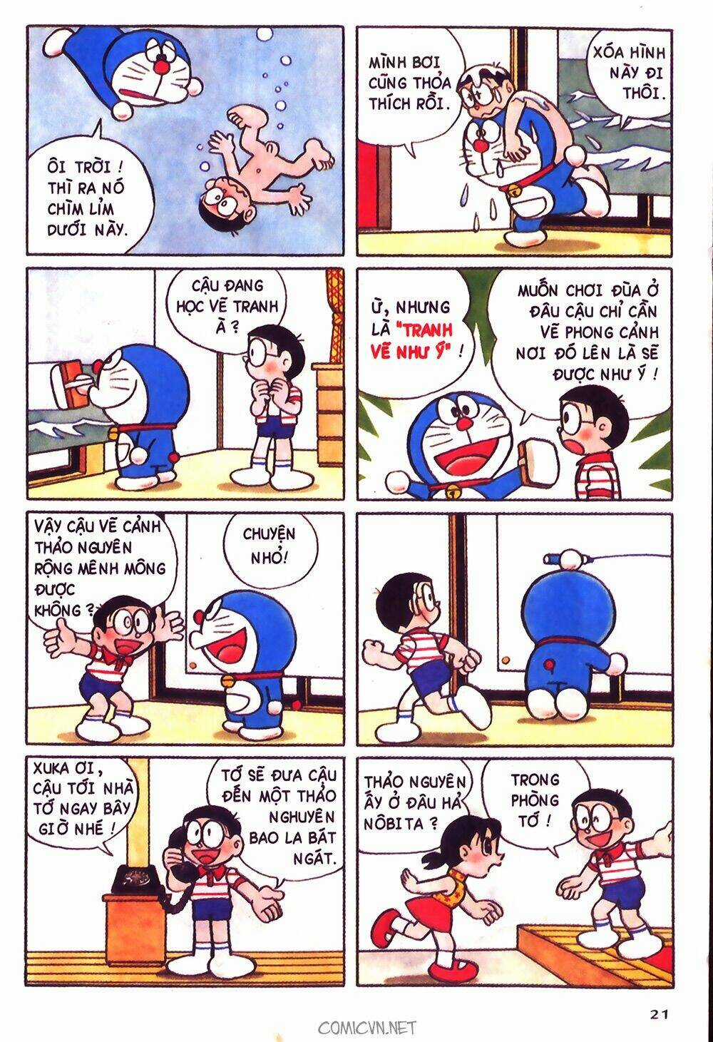 Doraemon màu Chapter 35 trang 3