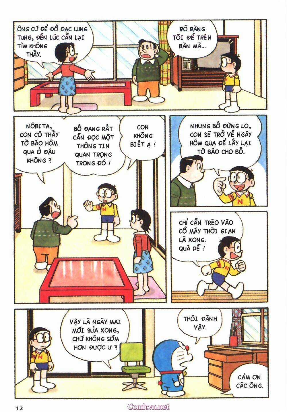 Doraemon màu Chapter 52 trang 1