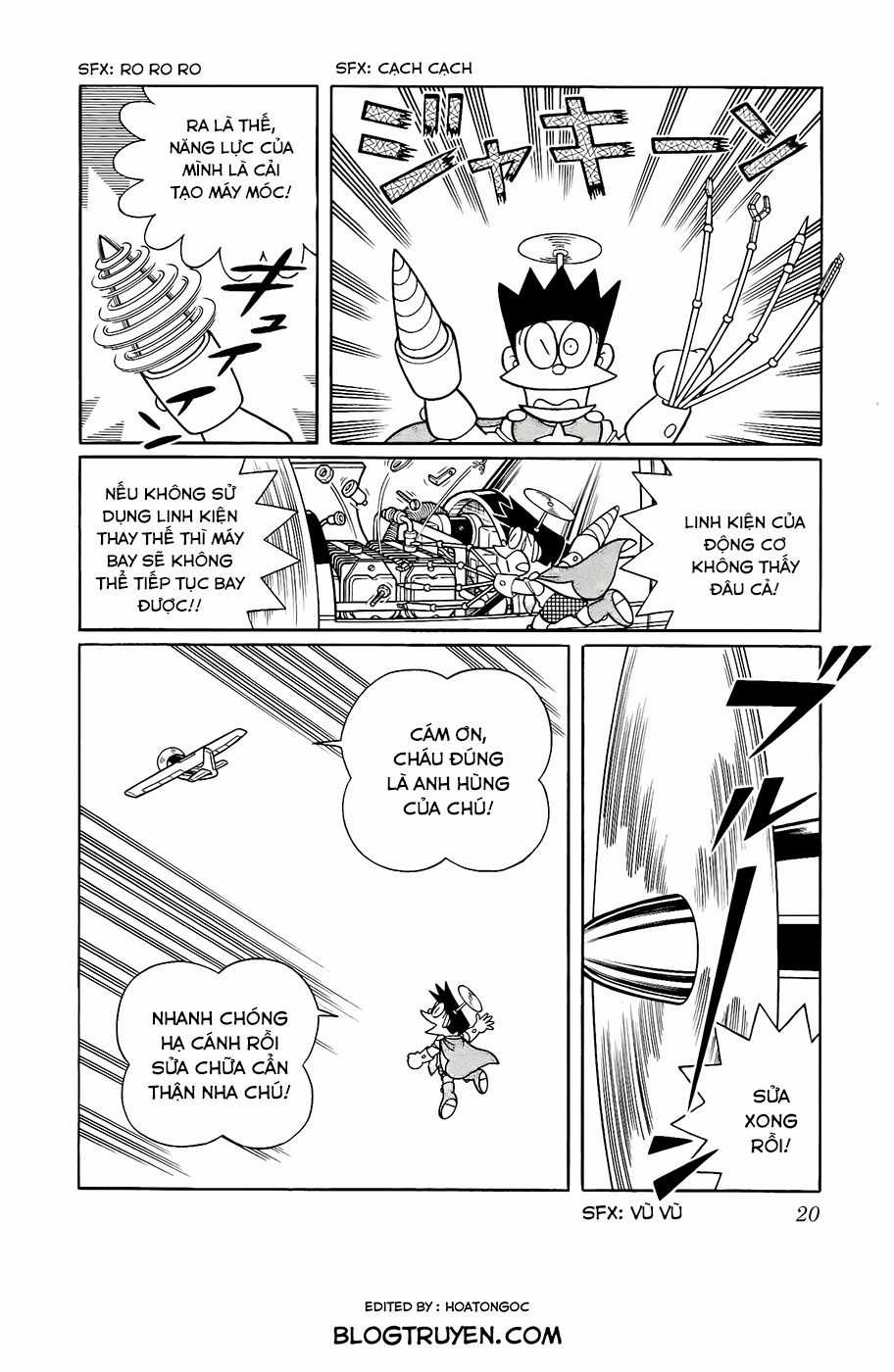 Doraemon - Nobita Và Những Hiệp Sĩ Không Gian Chapter 1 trang 22