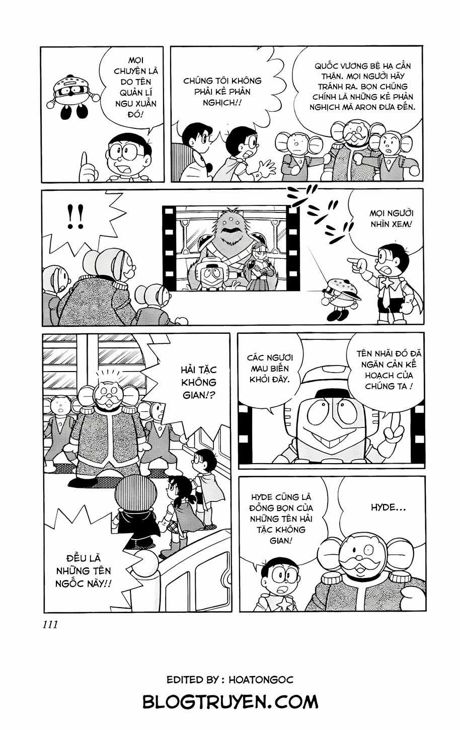 Doraemon - Nobita Và Những Hiệp Sĩ Không Gian Chapter 5 trang 11