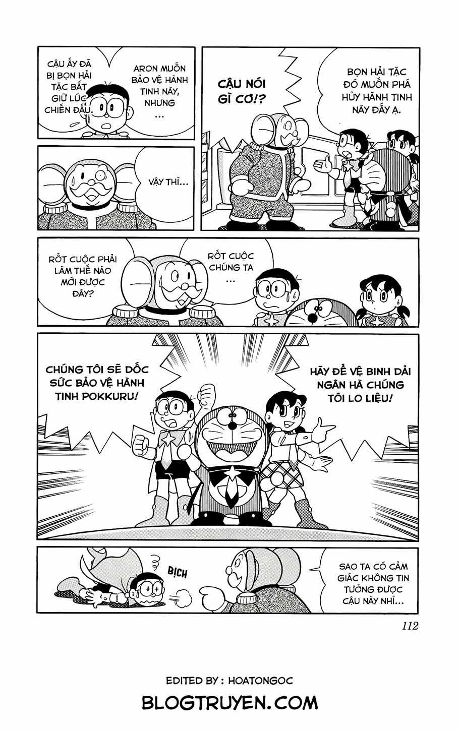 Doraemon - Nobita Và Những Hiệp Sĩ Không Gian Chapter 5 trang 12