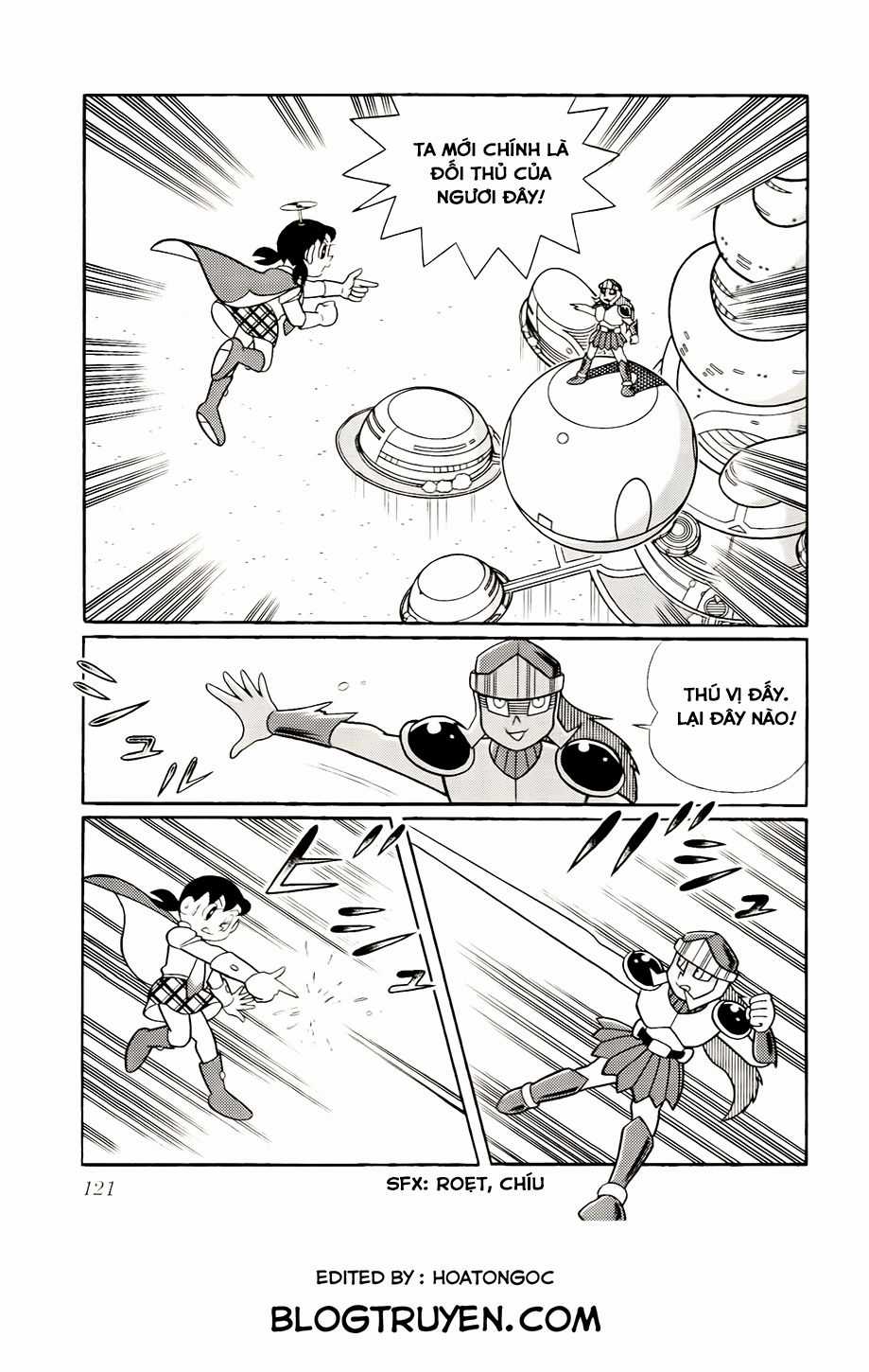 Doraemon - Nobita Và Những Hiệp Sĩ Không Gian Chapter 5 trang 21