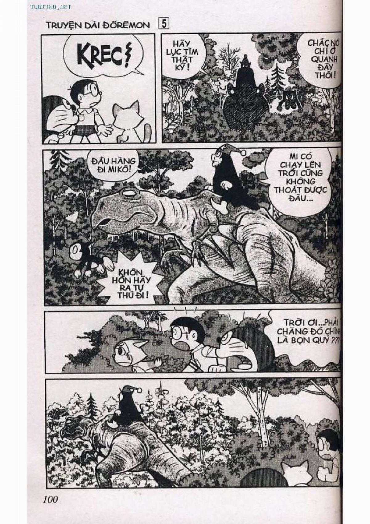 Doraemon Truyện Dài Tập 5: Nobita Lạc Vào Xứ Quỷ Chapter 5 trang 100