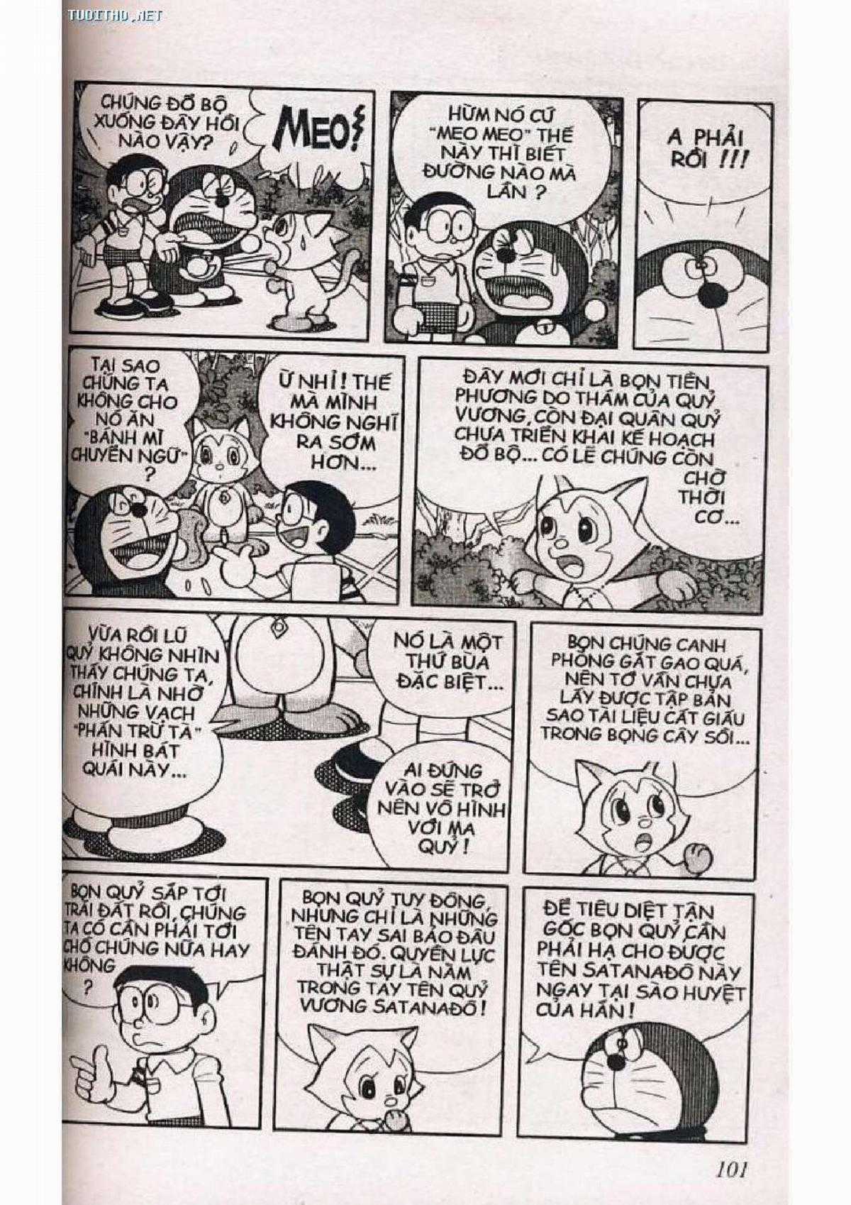 Doraemon Truyện Dài Tập 5: Nobita Lạc Vào Xứ Quỷ Chapter 5 trang 101