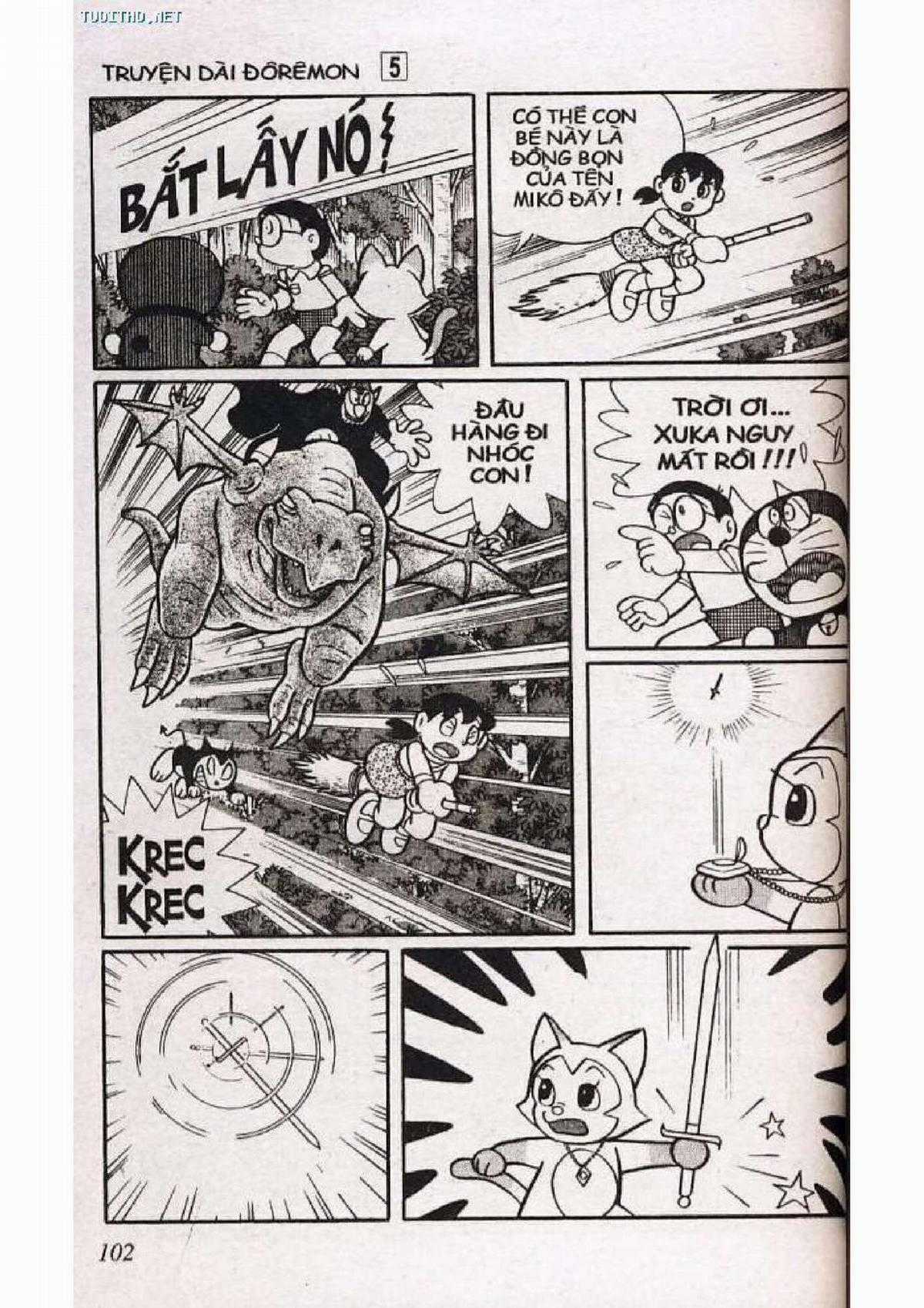 Doraemon Truyện Dài Tập 5: Nobita Lạc Vào Xứ Quỷ Chapter 5 trang 102