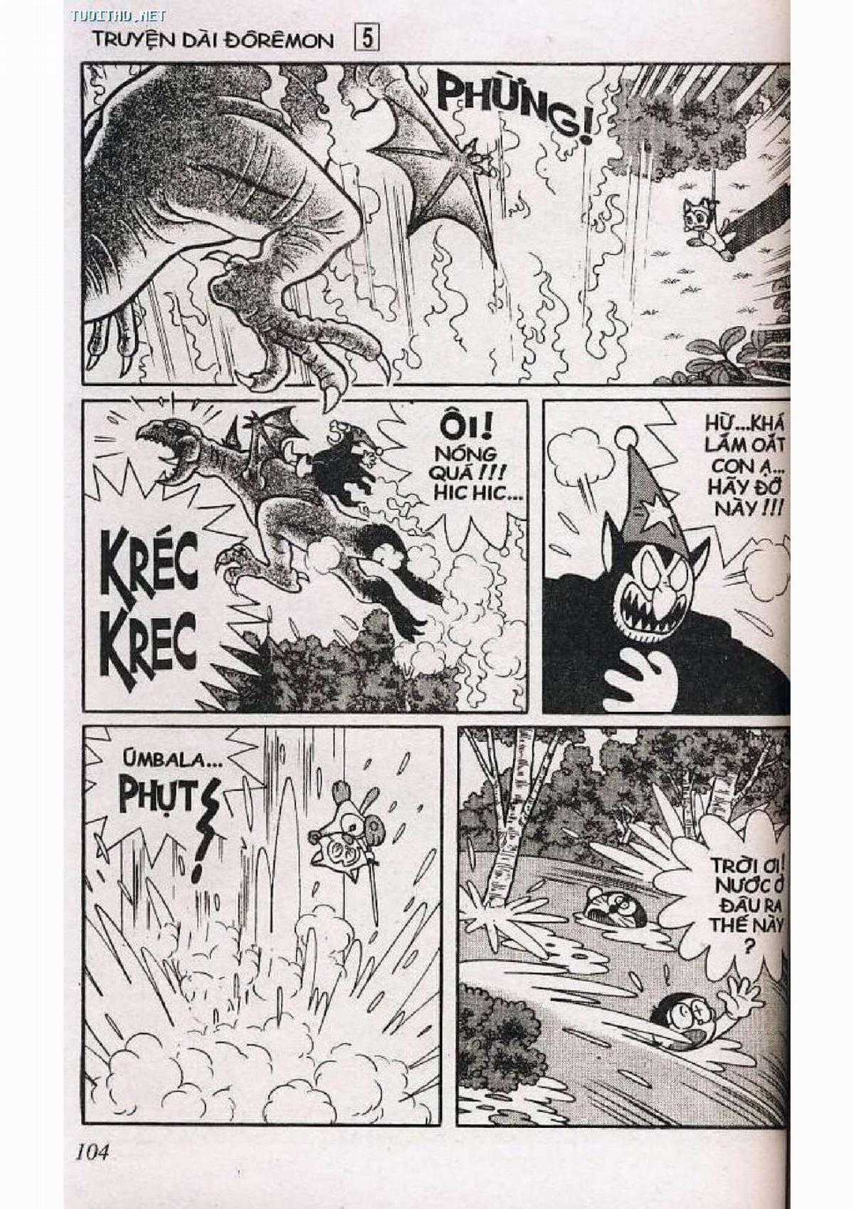 Doraemon Truyện Dài Tập 5: Nobita Lạc Vào Xứ Quỷ Chapter 5 trang 104