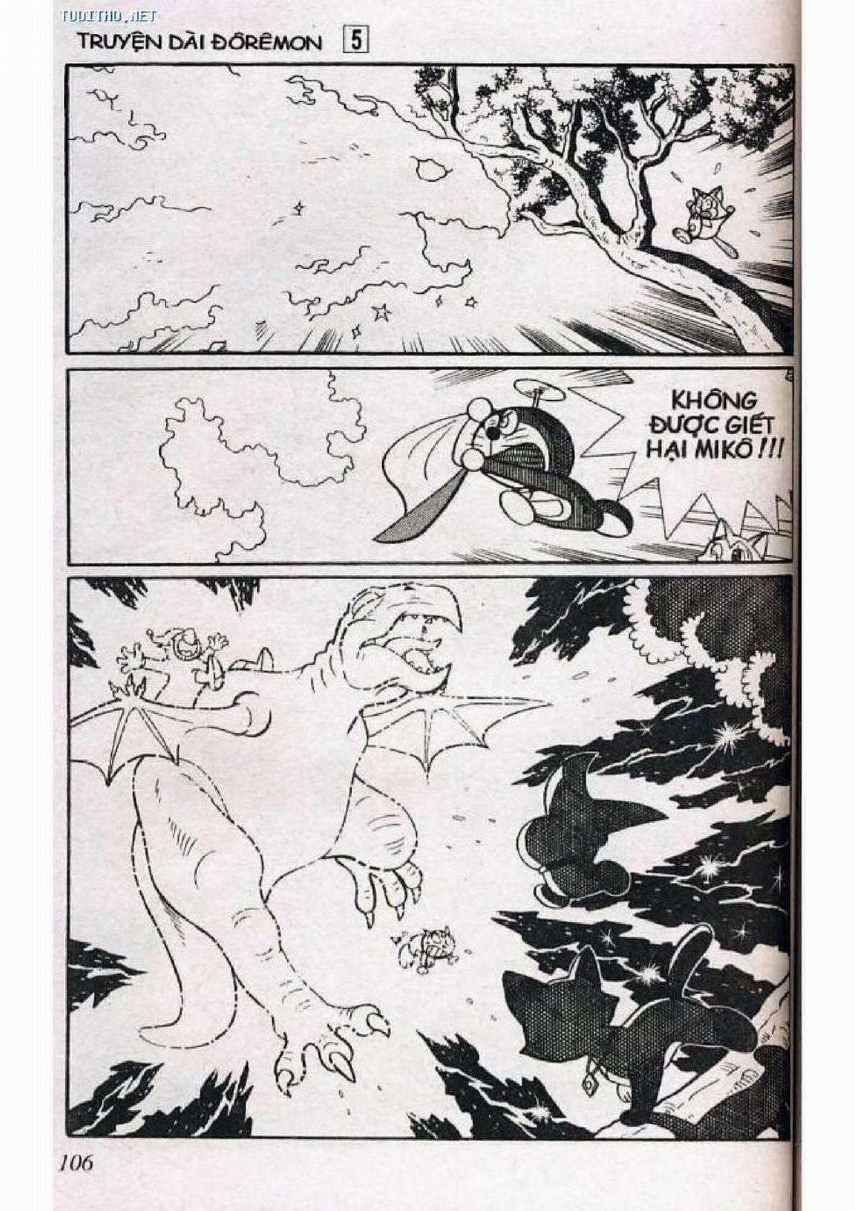 Doraemon Truyện Dài Tập 5: Nobita Lạc Vào Xứ Quỷ Chapter 5 trang 106
