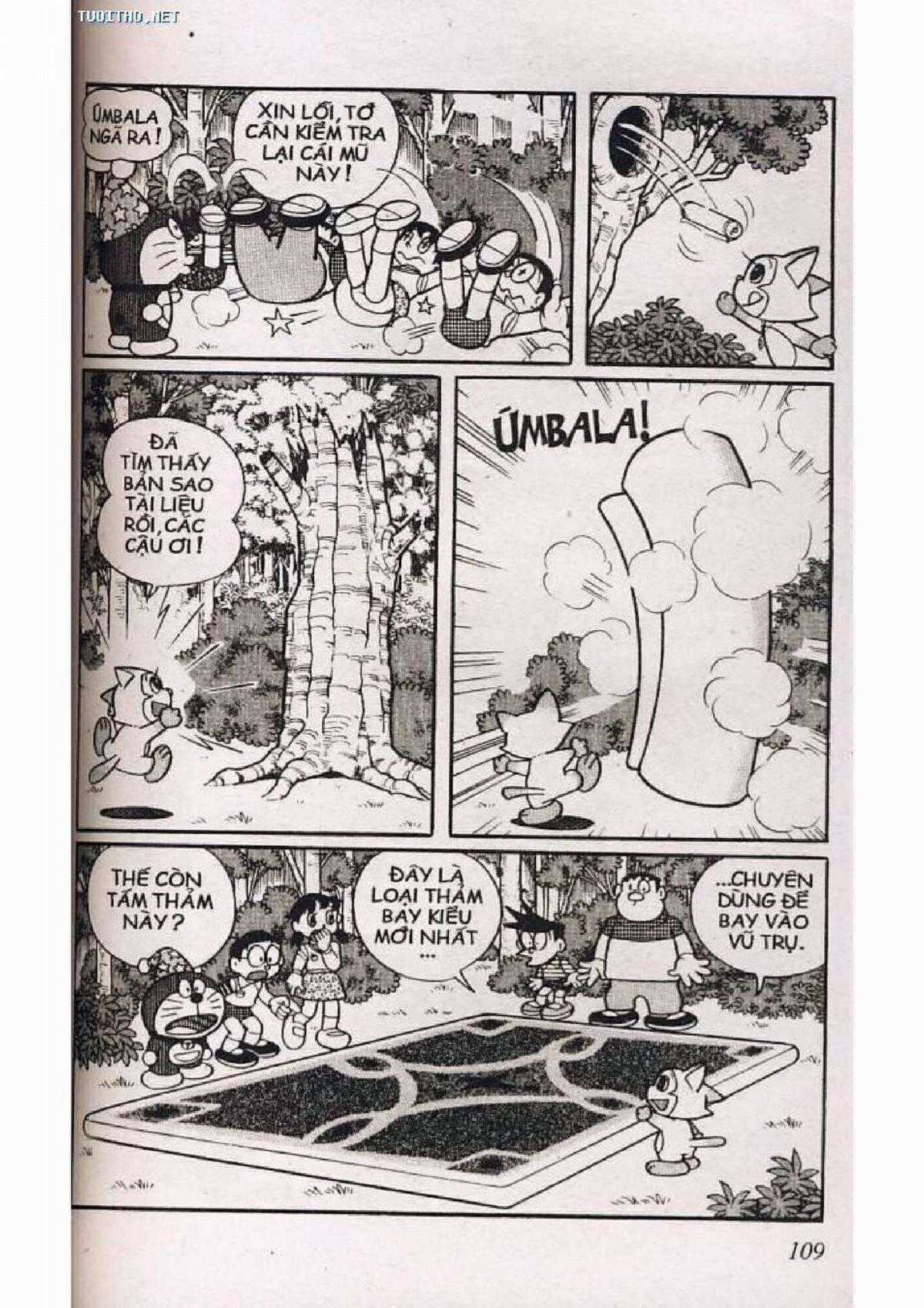 Doraemon Truyện Dài Tập 5: Nobita Lạc Vào Xứ Quỷ Chapter 5 trang 109