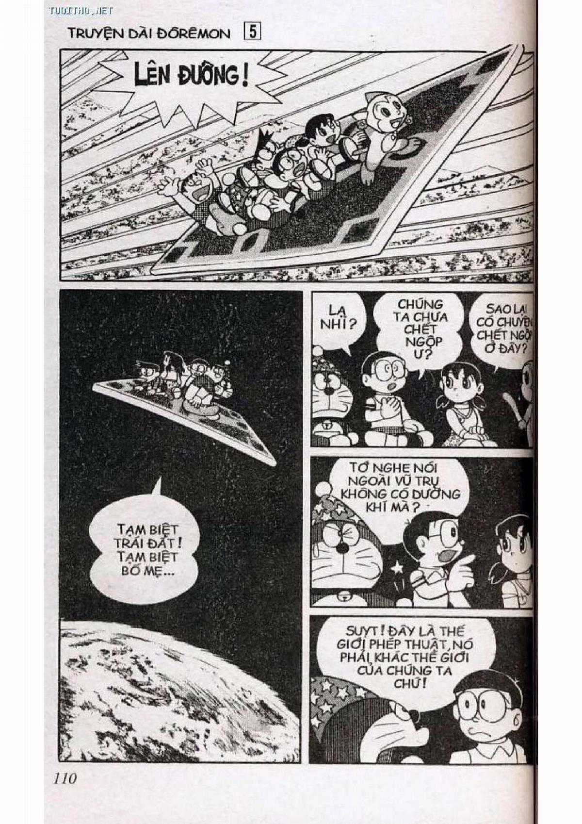 Doraemon Truyện Dài Tập 5: Nobita Lạc Vào Xứ Quỷ Chapter 5 trang 110