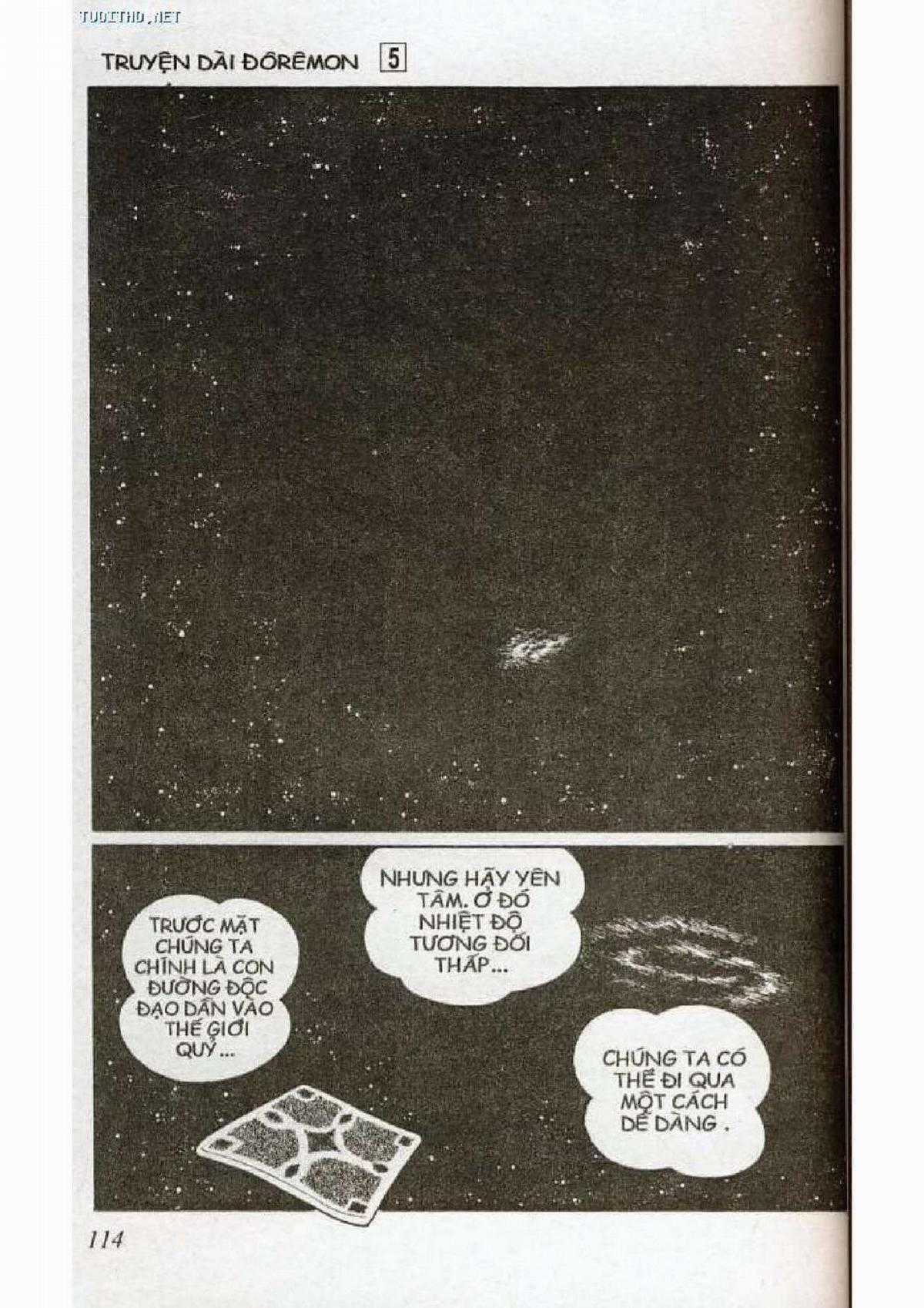 Doraemon Truyện Dài Tập 5: Nobita Lạc Vào Xứ Quỷ Chapter 5 trang 114