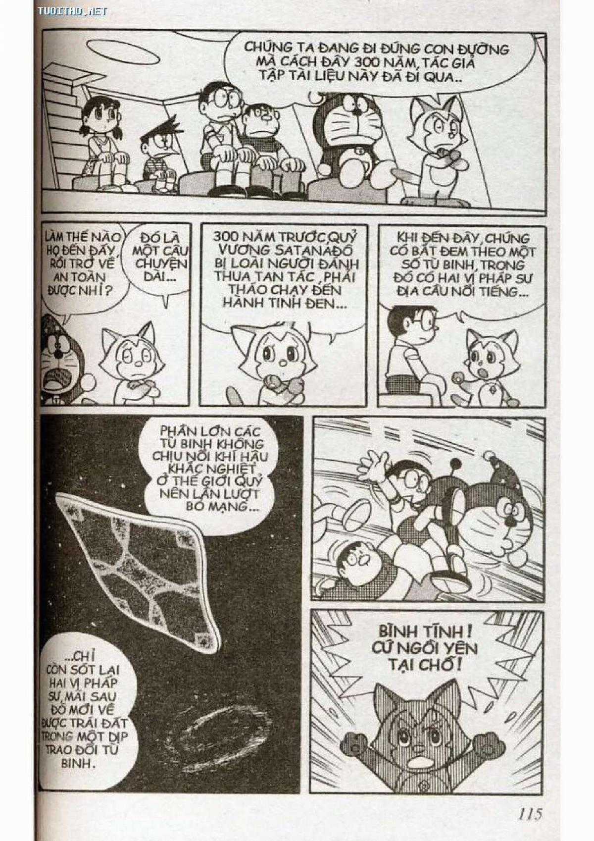 Doraemon Truyện Dài Tập 5: Nobita Lạc Vào Xứ Quỷ Chapter 5 trang 115