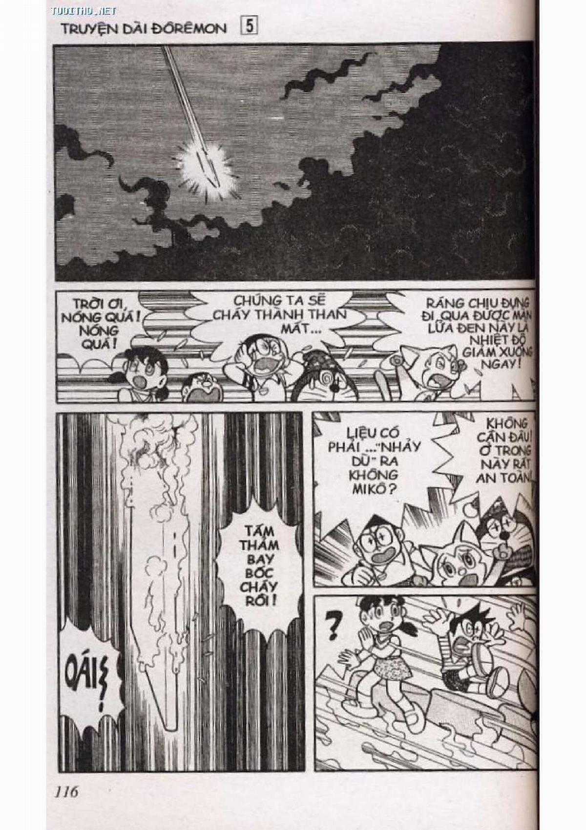 Doraemon Truyện Dài Tập 5: Nobita Lạc Vào Xứ Quỷ Chapter 5 trang 116