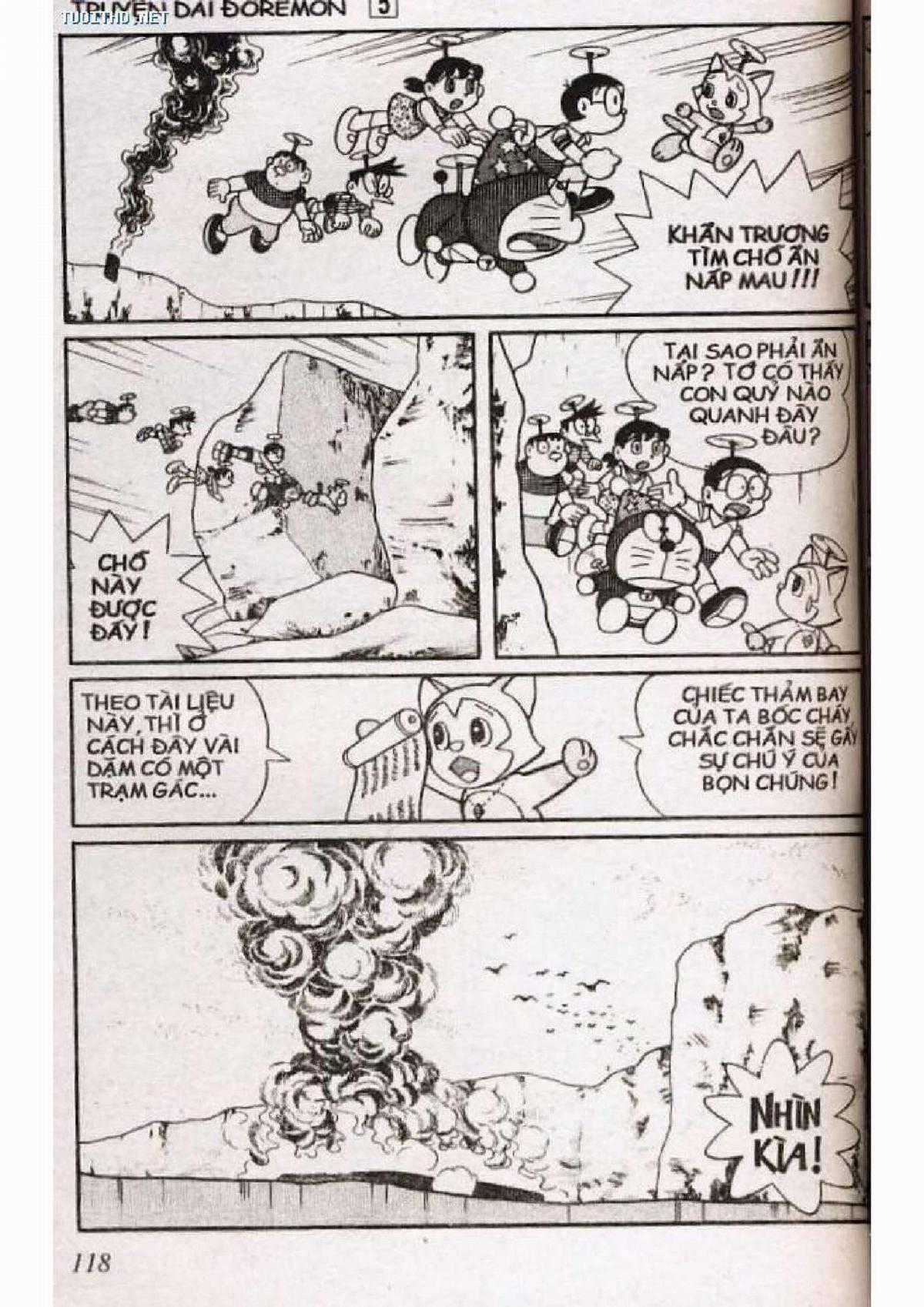 Doraemon Truyện Dài Tập 5: Nobita Lạc Vào Xứ Quỷ Chapter 5 trang 118