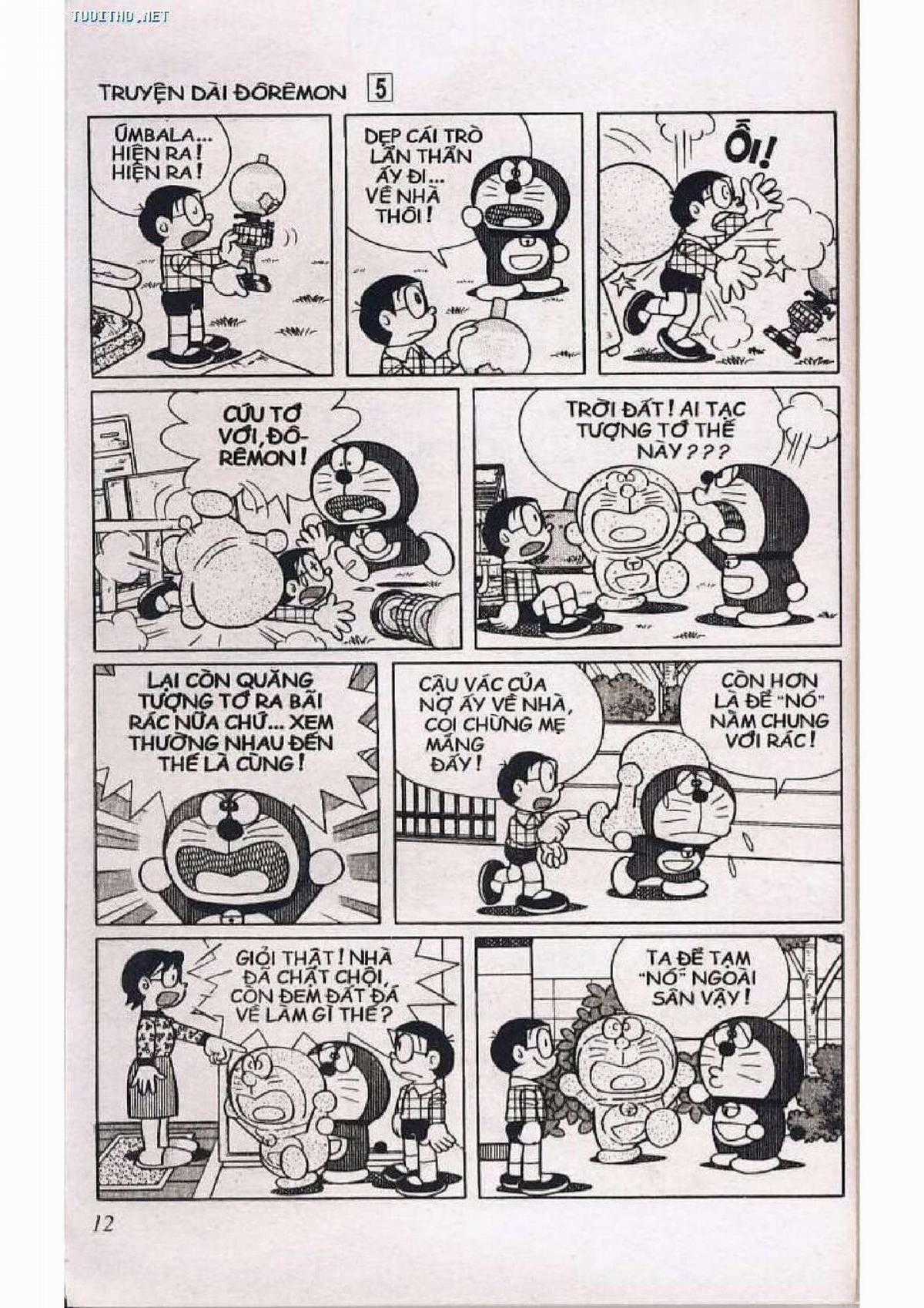 Doraemon Truyện Dài Tập 5: Nobita Lạc Vào Xứ Quỷ Chapter 5 trang 12