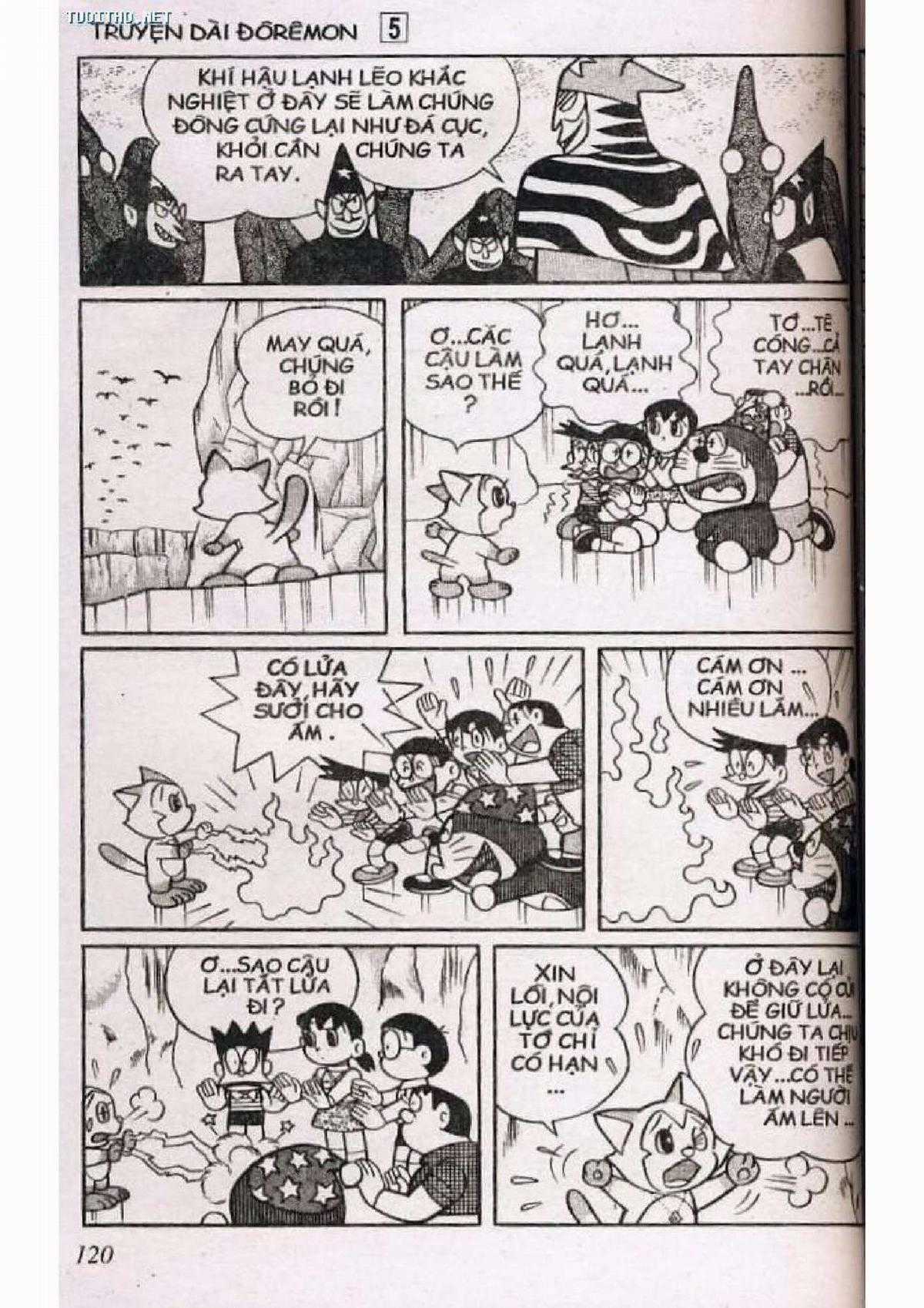 Doraemon Truyện Dài Tập 5: Nobita Lạc Vào Xứ Quỷ Chapter 5 trang 120