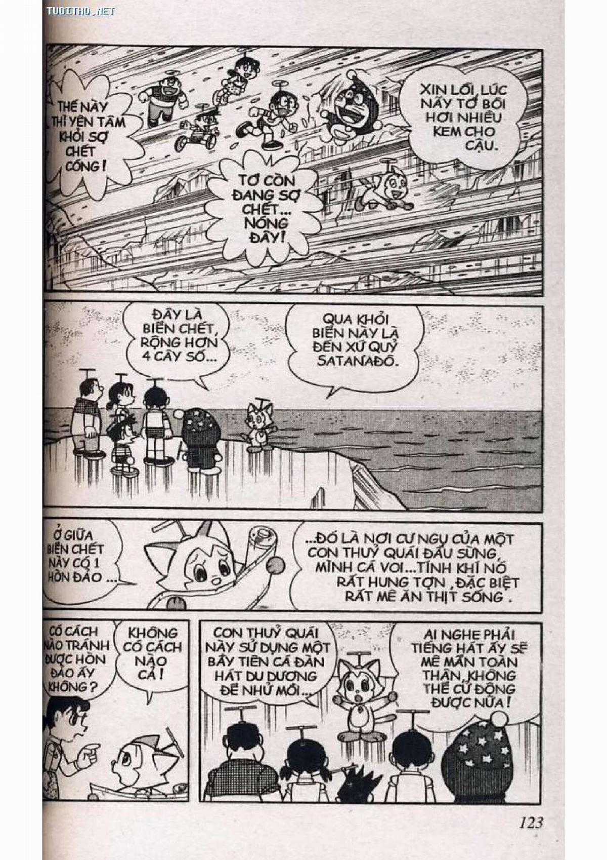 Doraemon Truyện Dài Tập 5: Nobita Lạc Vào Xứ Quỷ Chapter 5 trang 123