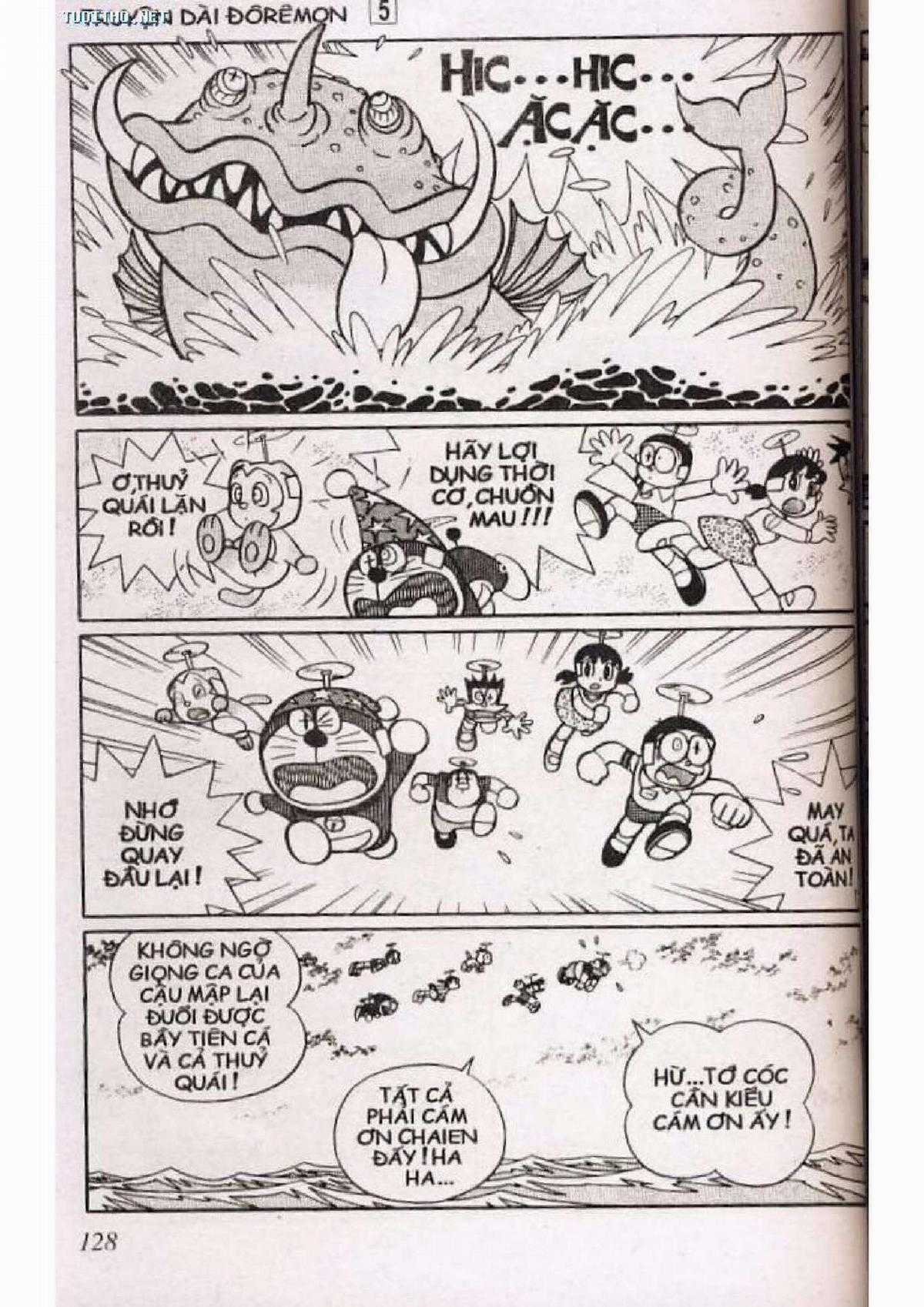 Doraemon Truyện Dài Tập 5: Nobita Lạc Vào Xứ Quỷ Chapter 5 trang 128