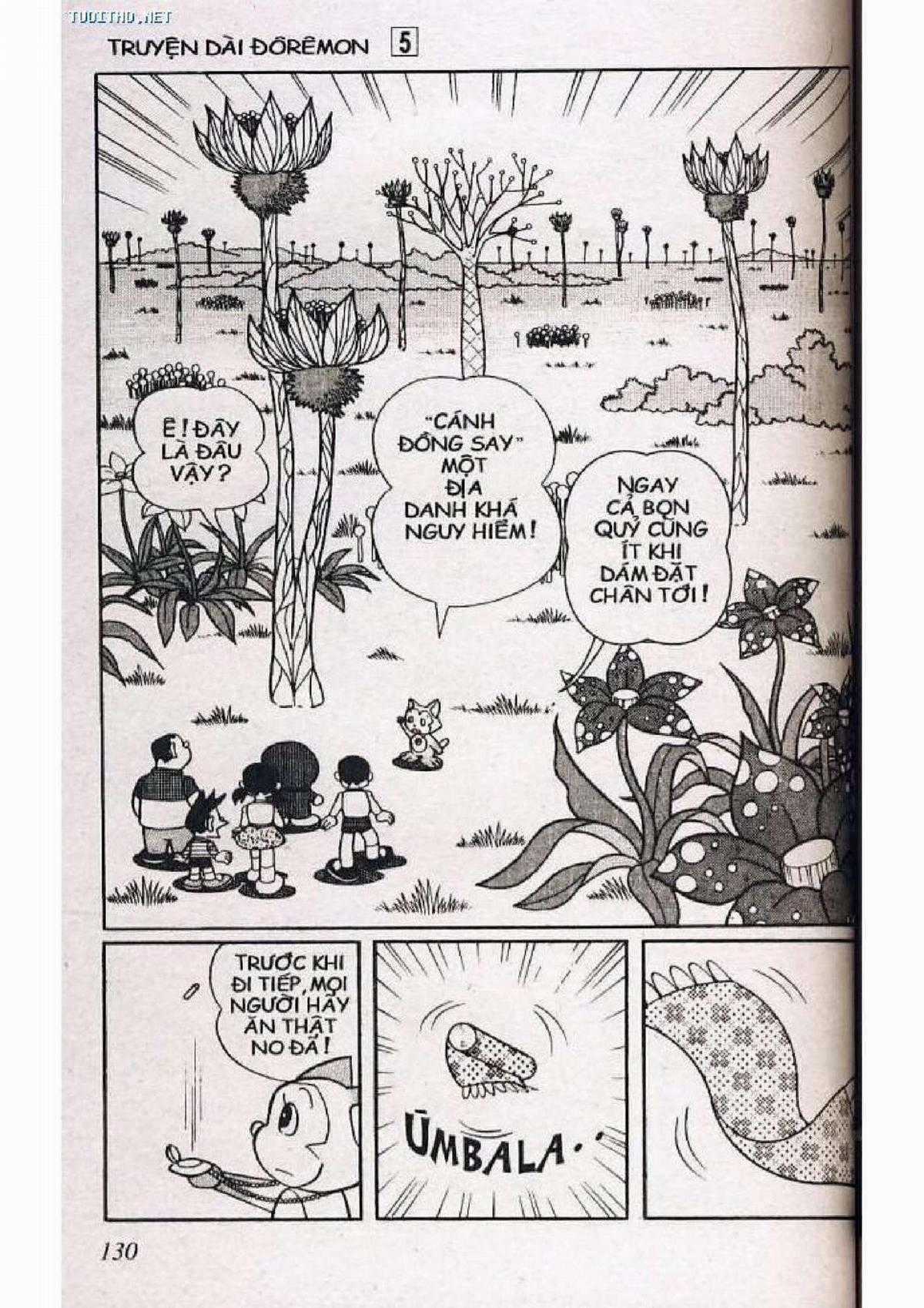 Doraemon Truyện Dài Tập 5: Nobita Lạc Vào Xứ Quỷ Chapter 5 trang 130