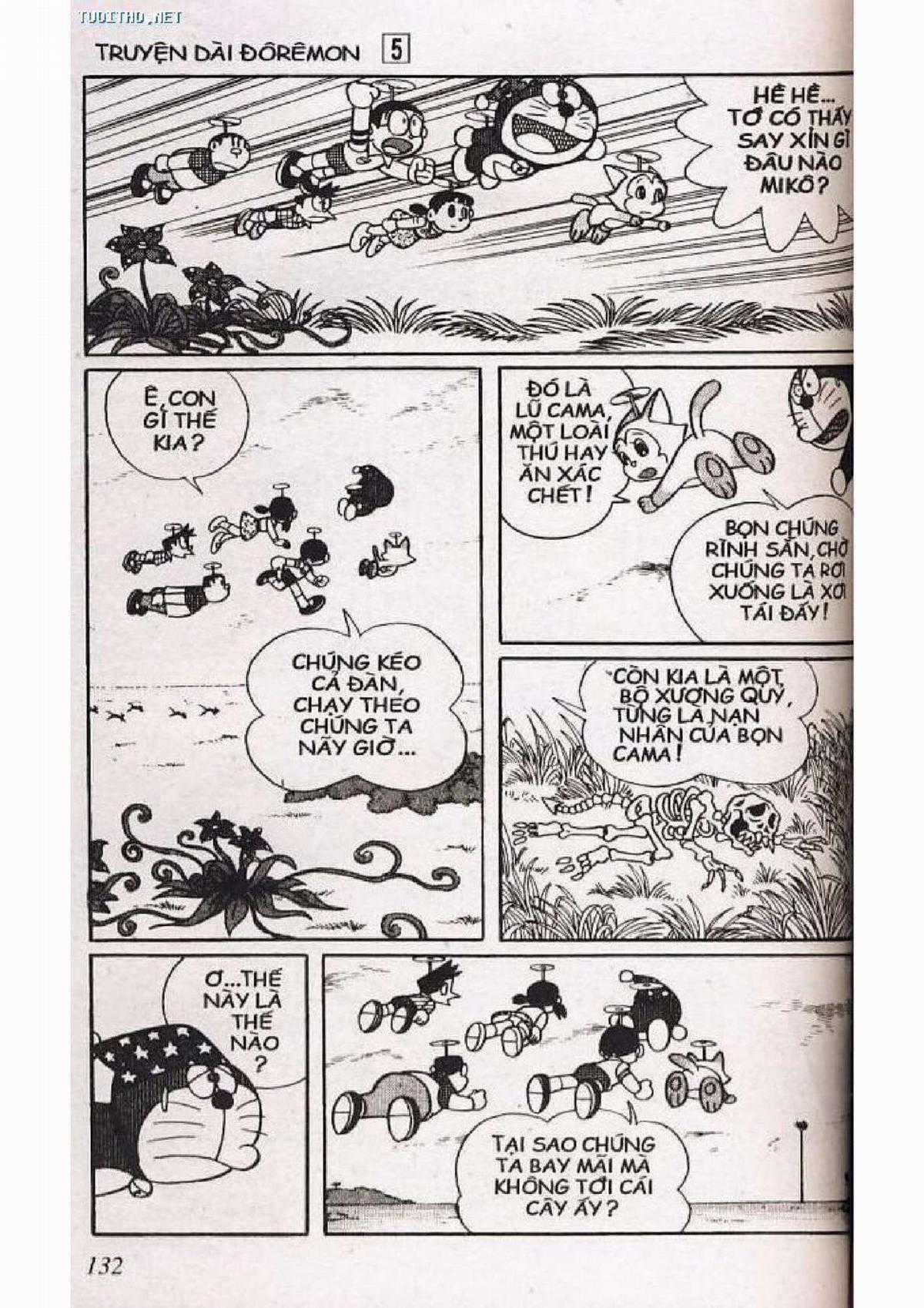 Doraemon Truyện Dài Tập 5: Nobita Lạc Vào Xứ Quỷ Chapter 5 trang 132