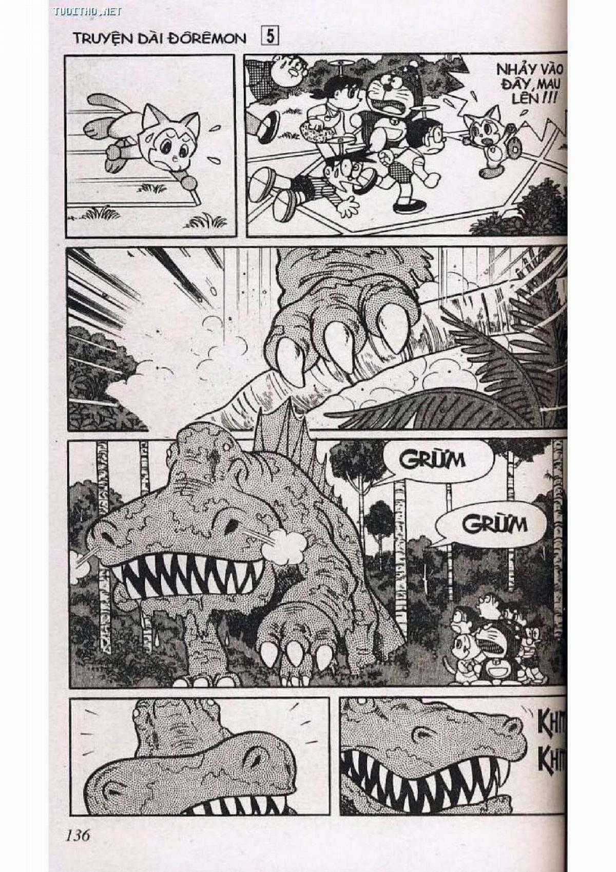 Doraemon Truyện Dài Tập 5: Nobita Lạc Vào Xứ Quỷ Chapter 5 trang 136